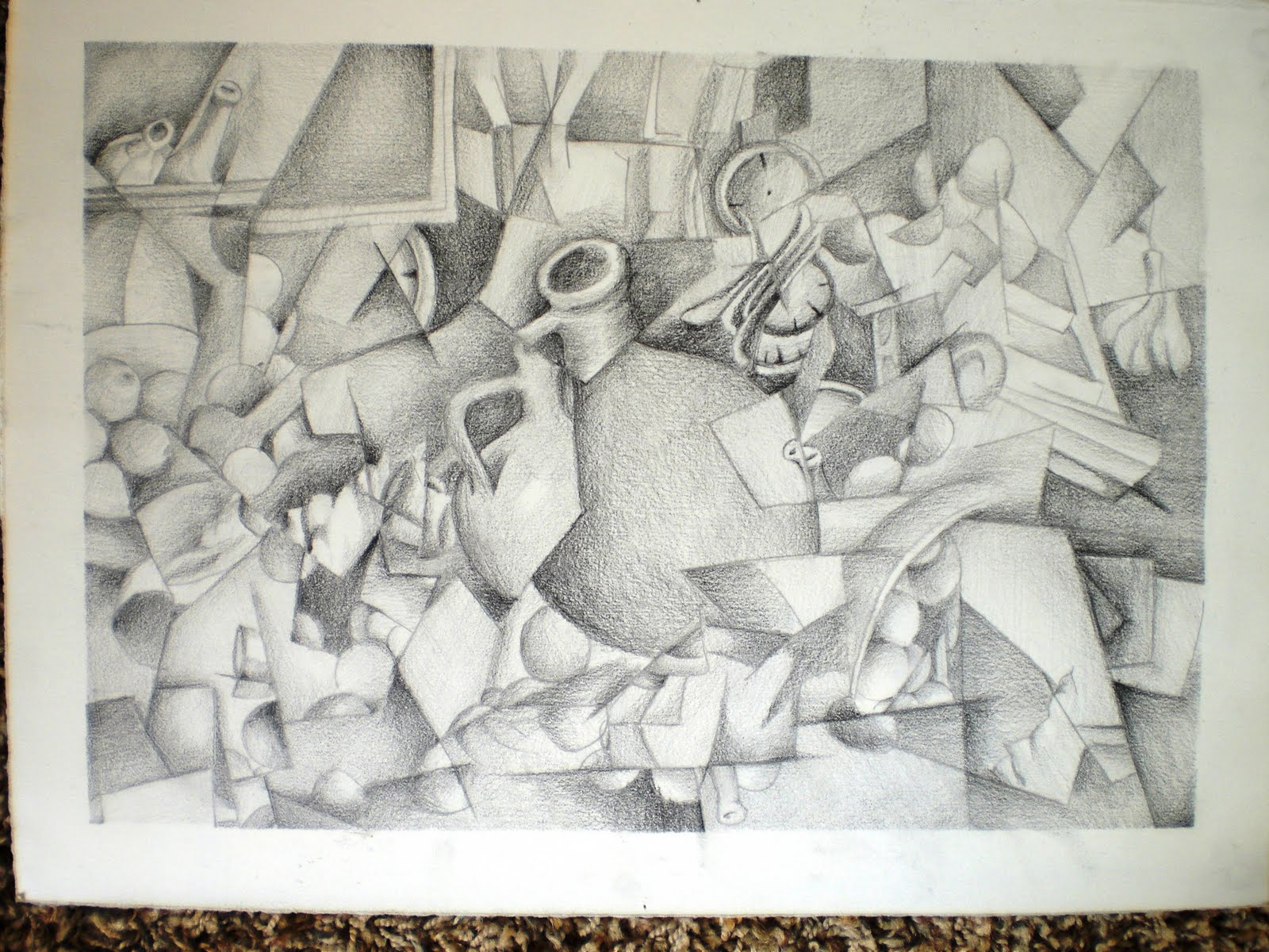 Кубизм в графике